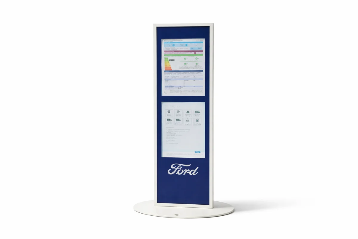 Ford exhibition information display stands by CVB Technical Solutions