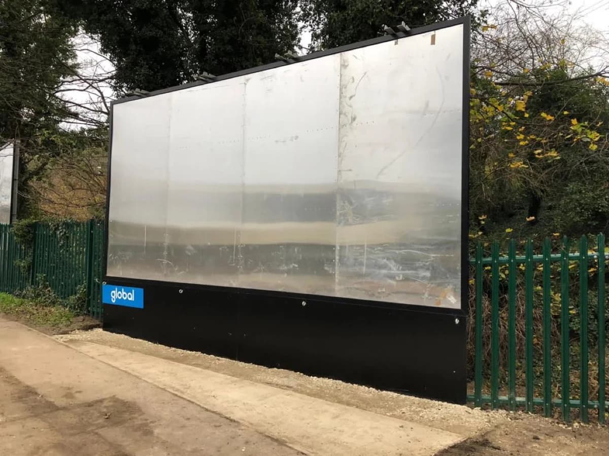 St Albans free standing 48 sheet billboard