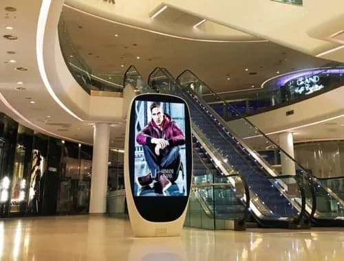 High-resolution digital signage displays for retail and corporate environments by CVB Technical Solutions