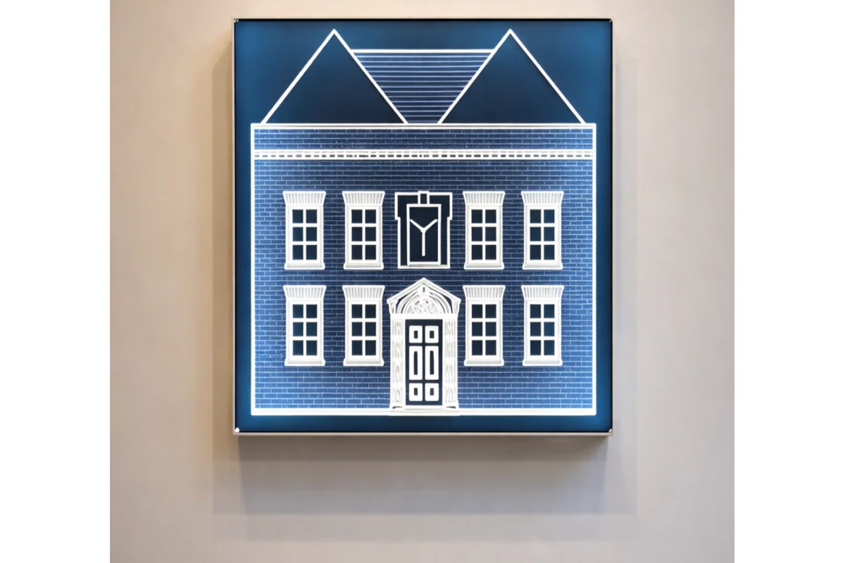 The Wedding Shop rear-illuminated lightbox display