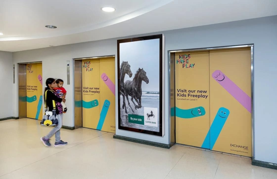 Professional poster cases by CVB Technical Solutions - illuminated and non-illuminated display options