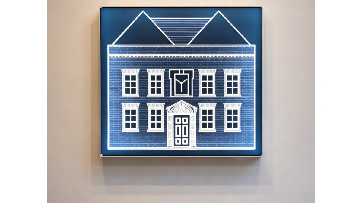 Illuminated light box display