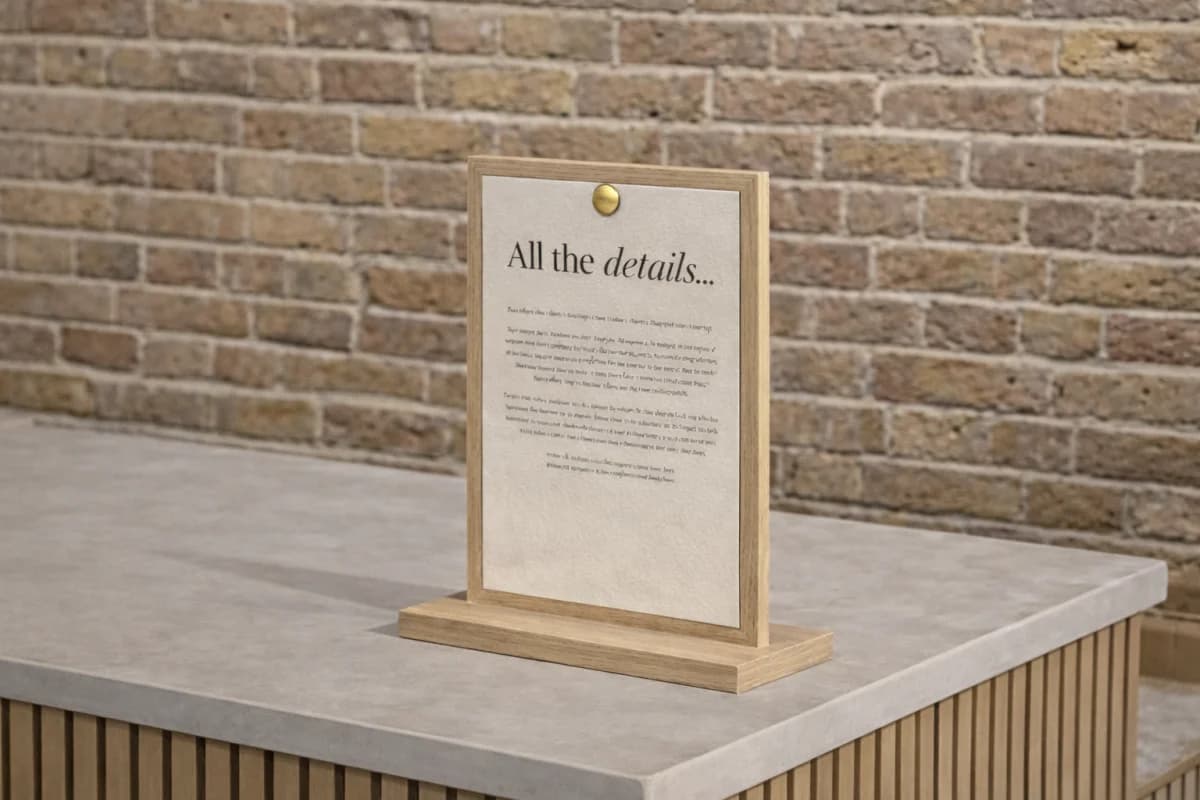 T-stand display fixture