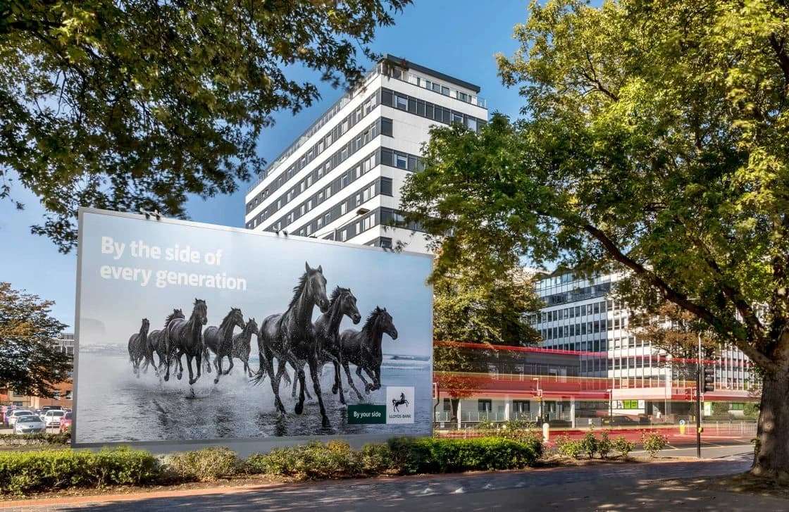 Heavy-duty all-metal billboards for outdoor advertising manufactured by CVB Technical Solutions