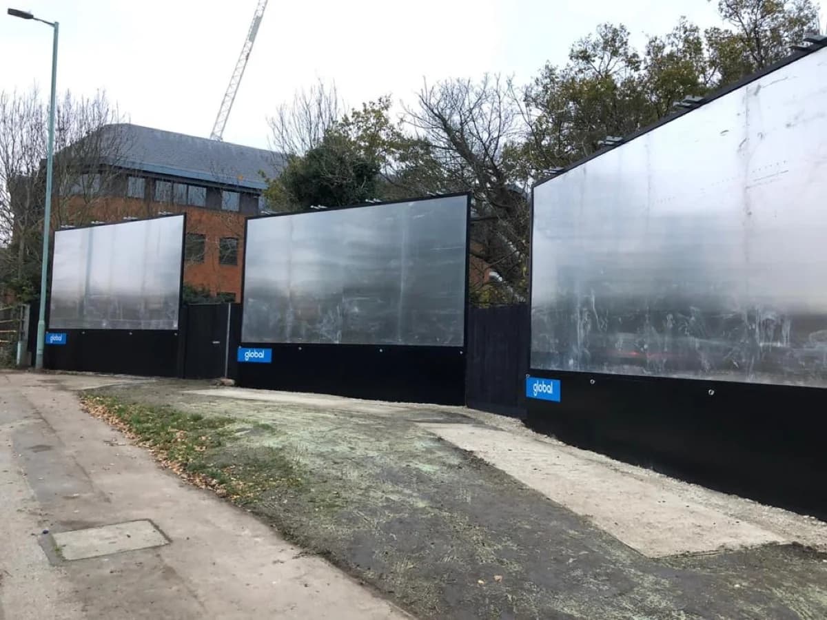 St Albans free standing 48 sheet billboard
