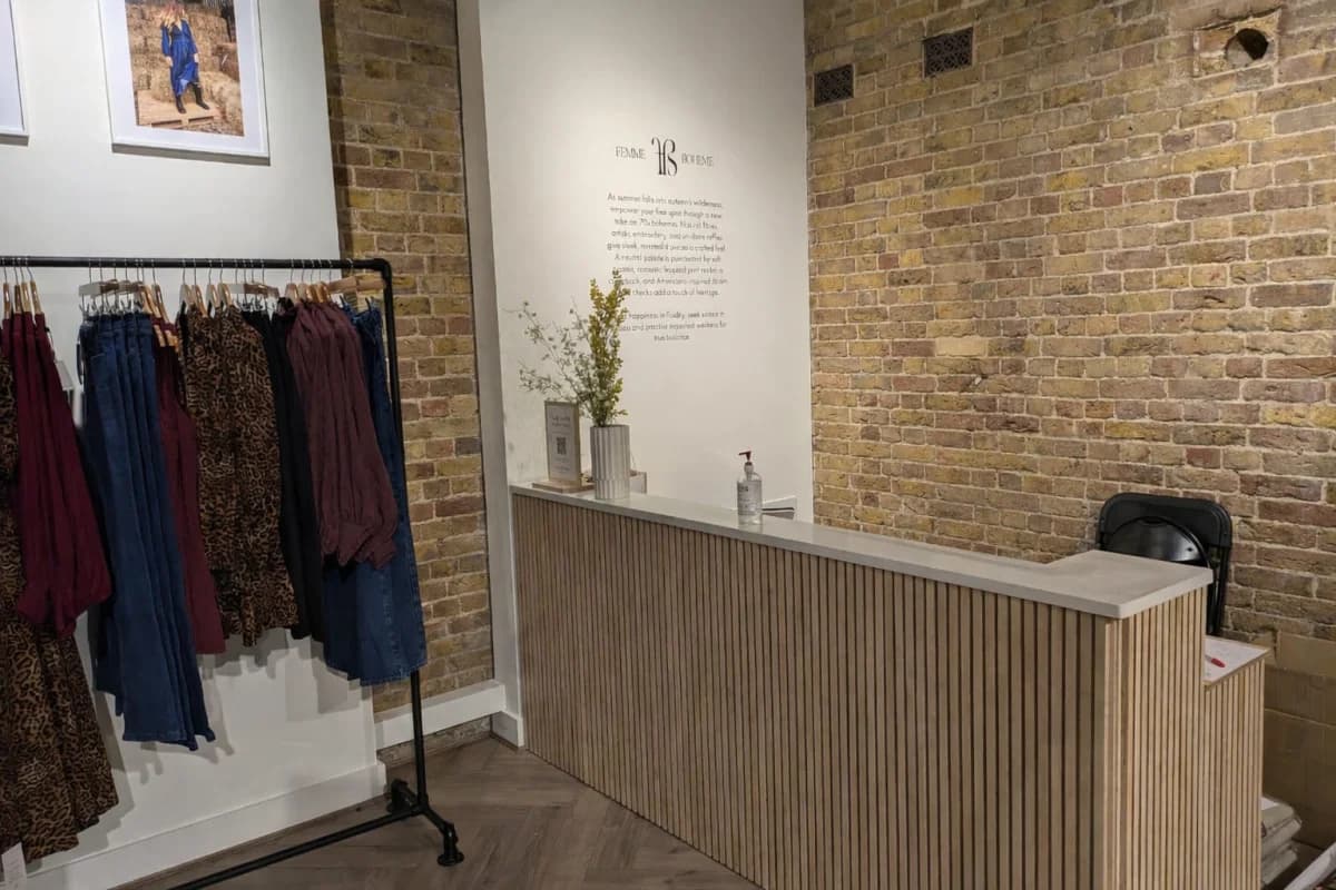 Bespoke retail desk design by CVB Technical Solutions
